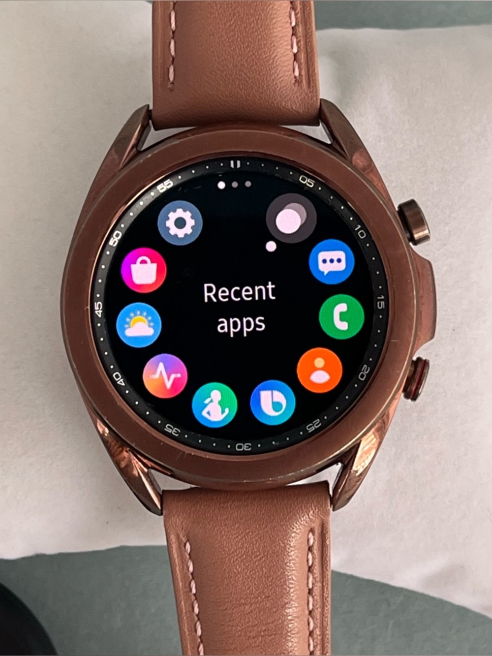 Samsung Galaxy ANDROID smartwatch Watch 3 UNLOCKED 45m